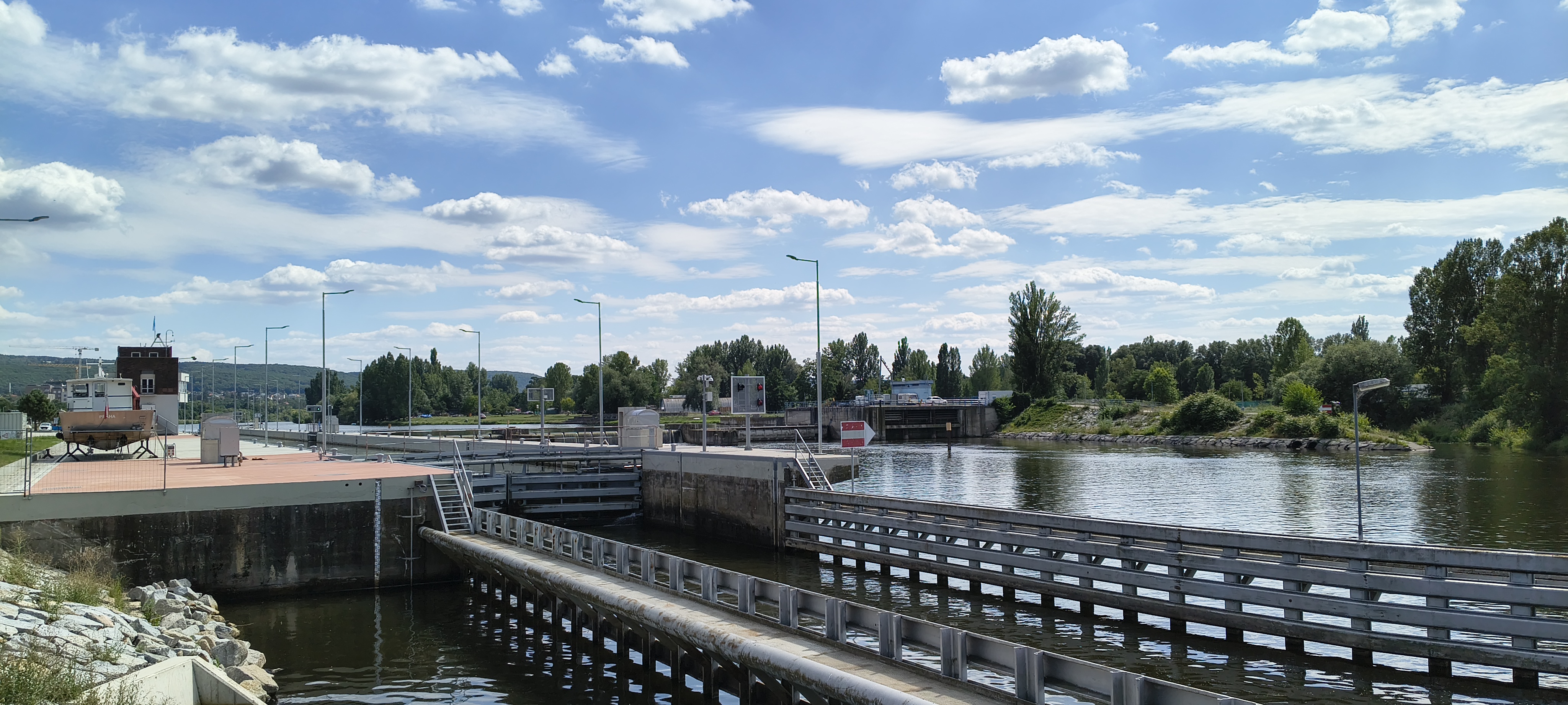 Plavební komora Praha-Modřany foto 5
