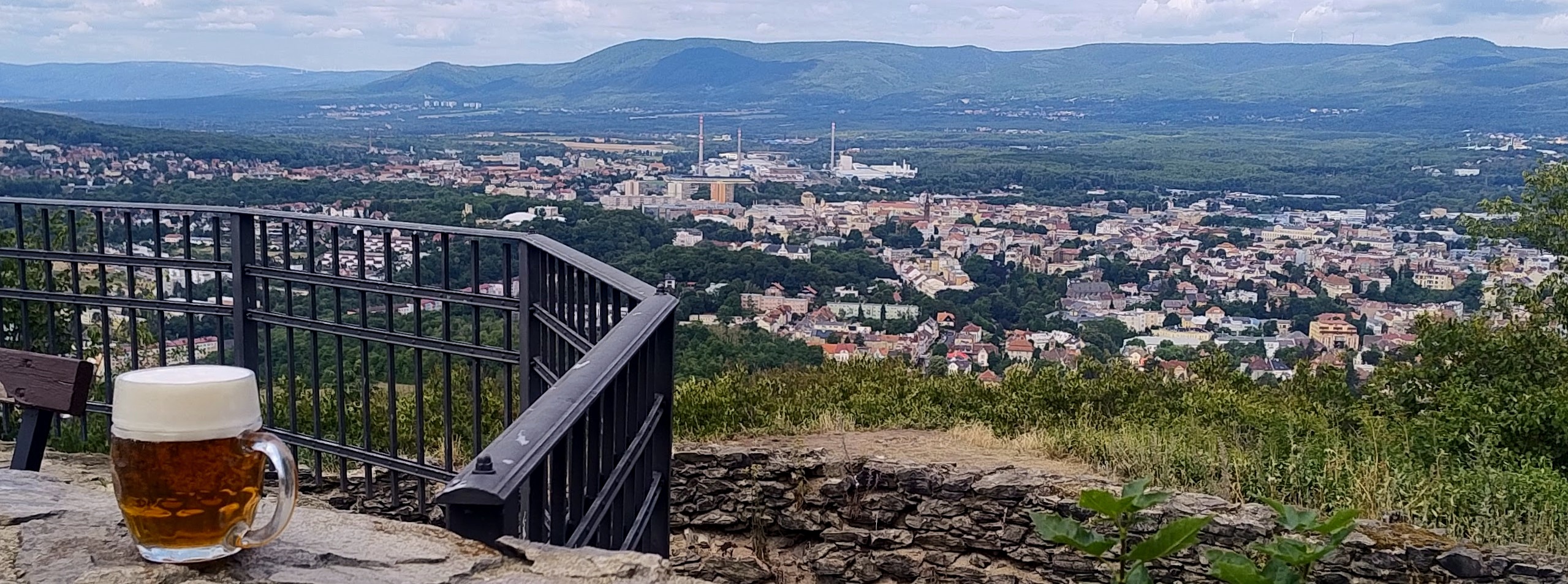 Kiosek na vyhlídce foto 2