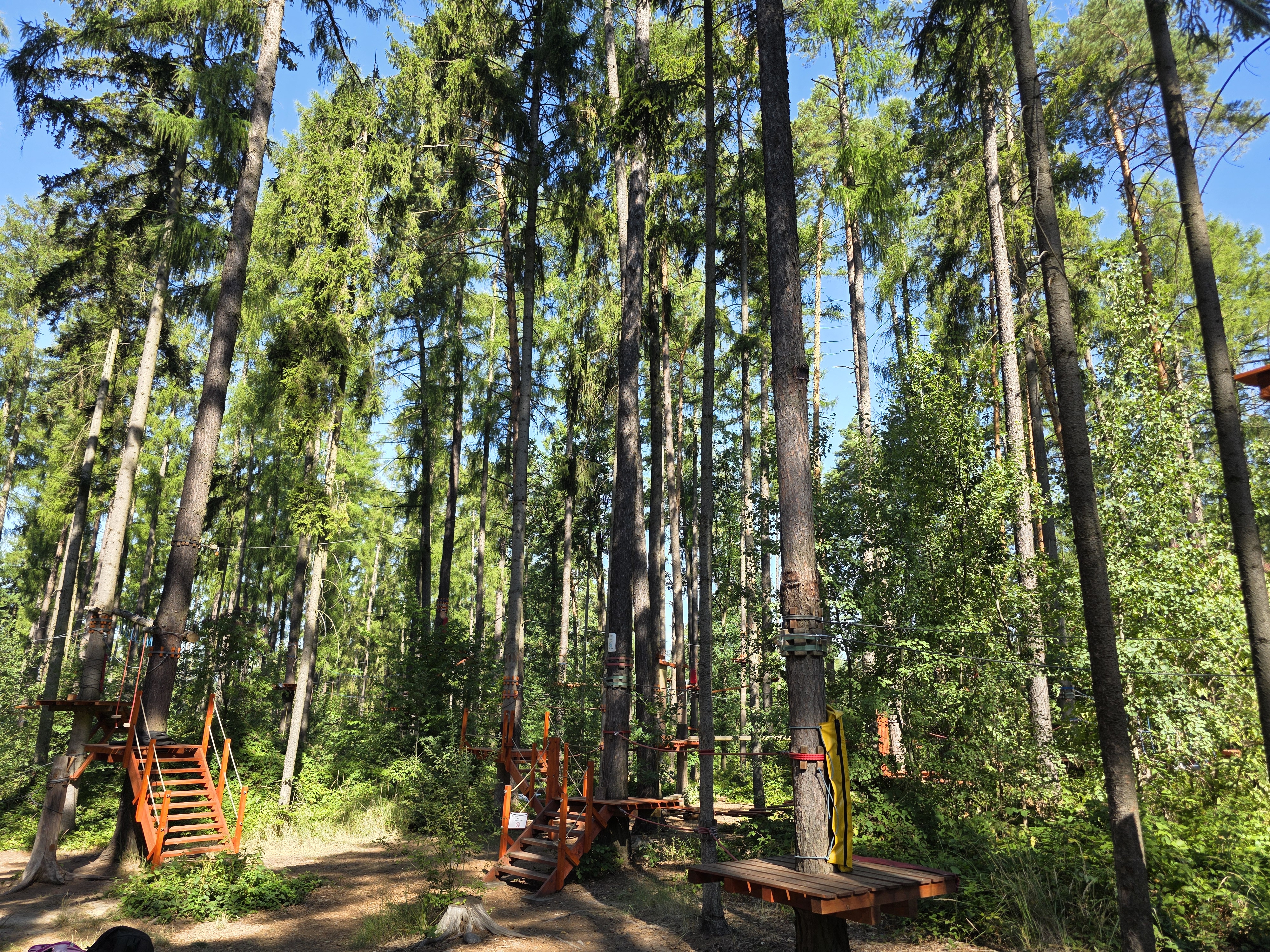 Lanový park Veverák foto 2