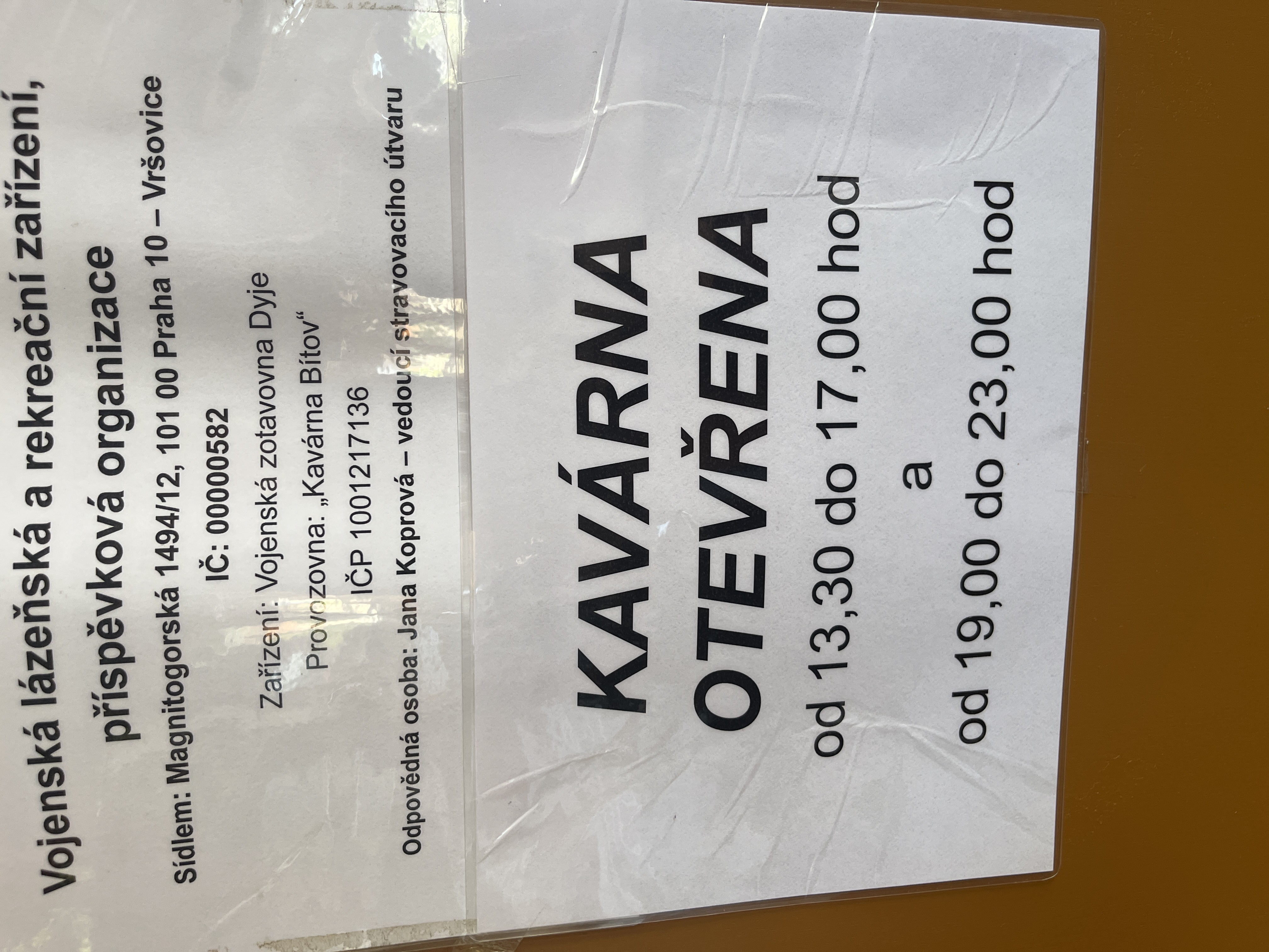 Kavárna - chatová osada Bítov** foto 1