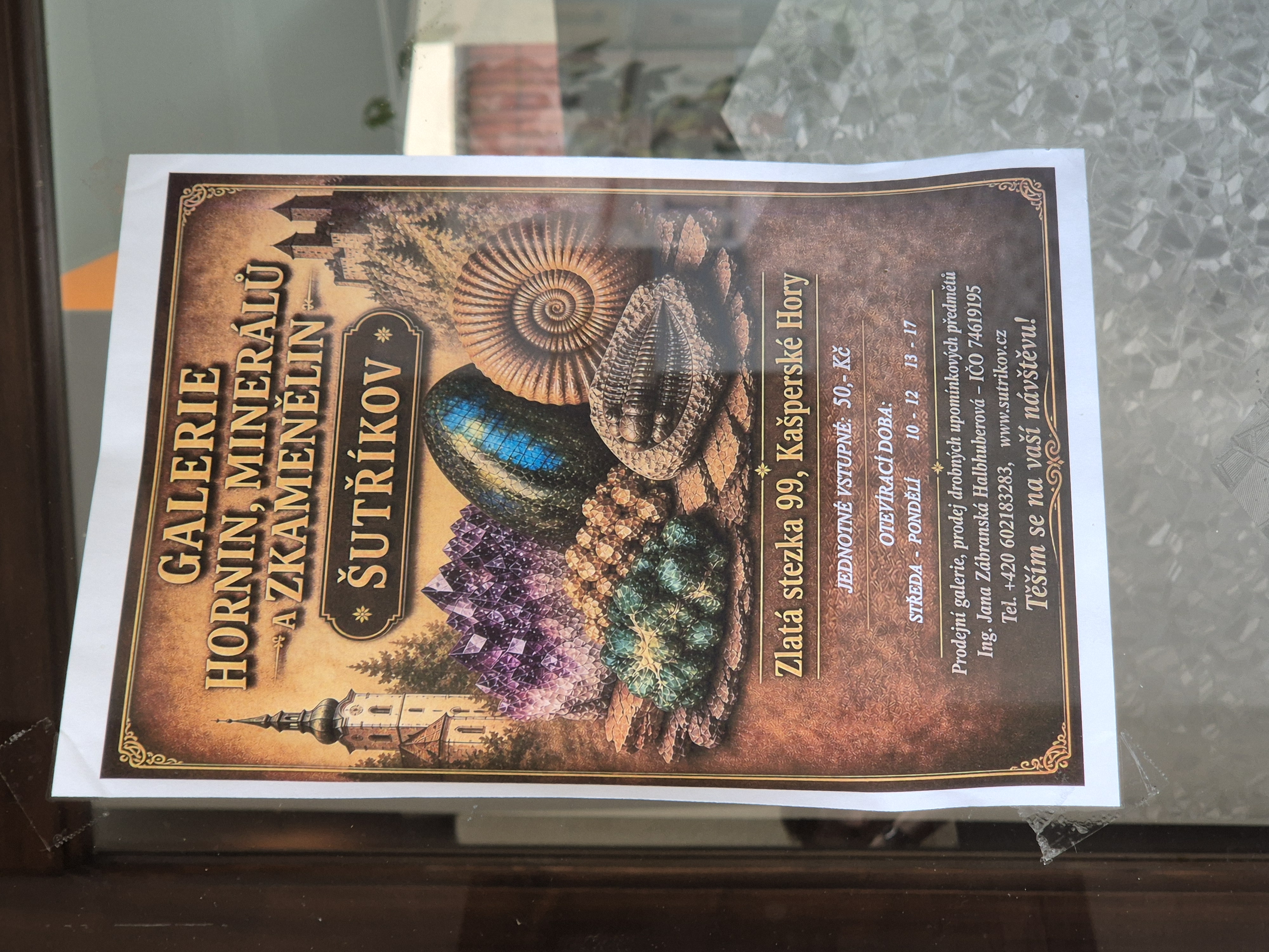 Šutříkov – Galerie hornin, minerálů a zkamenělin foto 1
