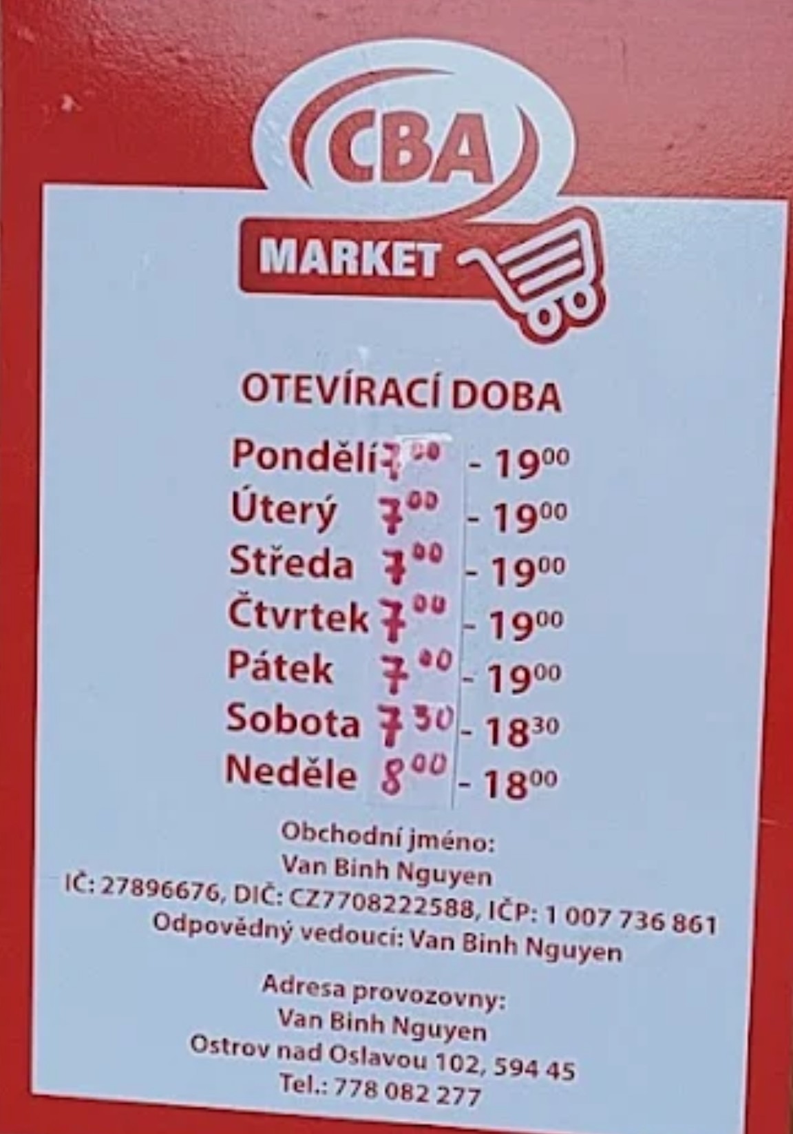 Potraviny Ostrov nad Oslavou 102 foto 1