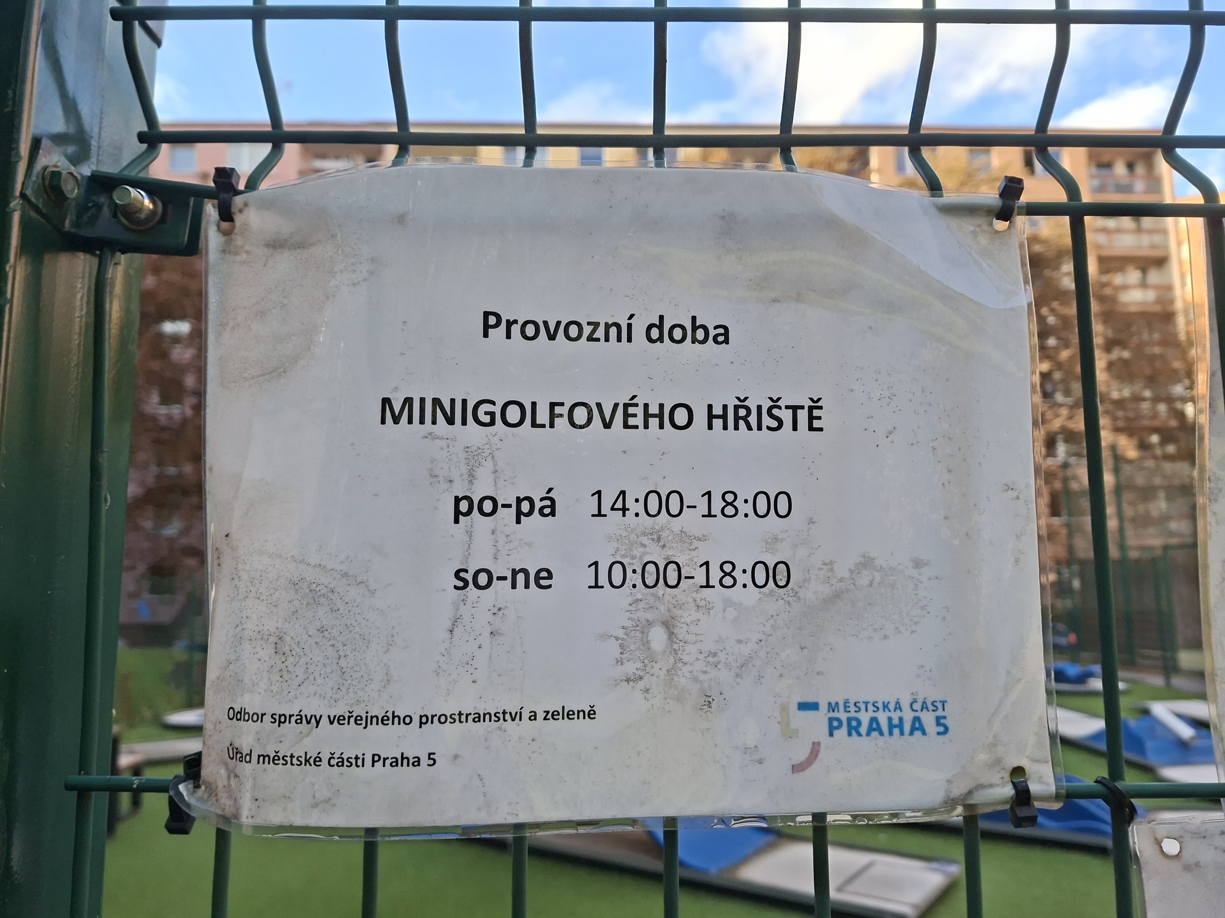 Minigolf Barrandov foto 1